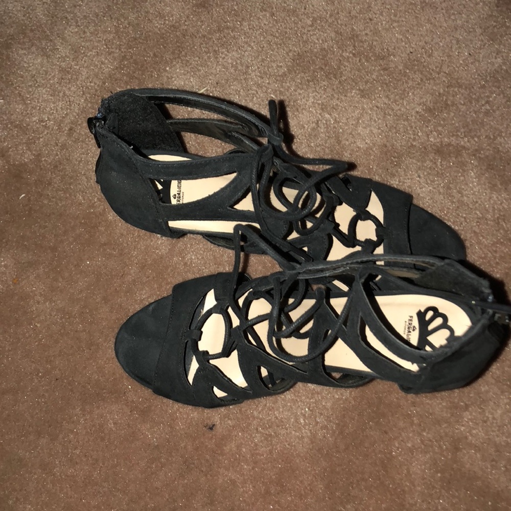 Black heels